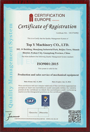 ISO Certifiate-English